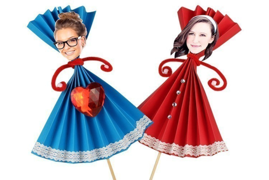 Paper Puppets - 0 - Mother's Day Crafts - 10doigts.com - Mother's Day Crafts - 10doigts.fr