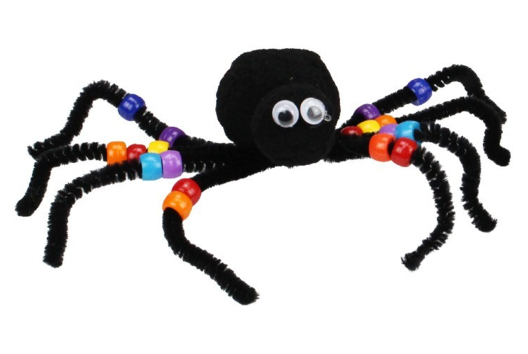 Pom Pom and Pipe Cleaner Spiders - 3 - Halloween Crafts - 10doigts.com - Halloween Crafts - 10doigts.fr - 2