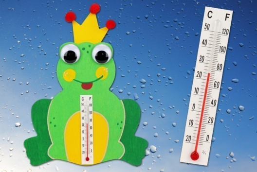 Frog Thermometer - 0 - Hands-on Activities on the Weather Theme - 10doigts.com - Hands-on Activities on the Weather Theme - 10doigts.fr