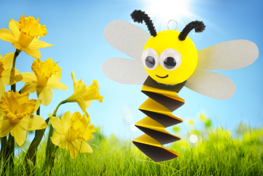 abeja manualidad niño - Actividades manuales animales: nuestras ideas creativas para los niños - 10doigts.fr