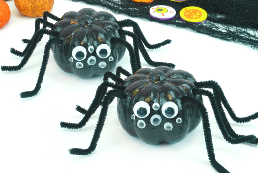 Actividad araña calabaza Halloween - Actividades manuales Halloween - 10doigts.fr
