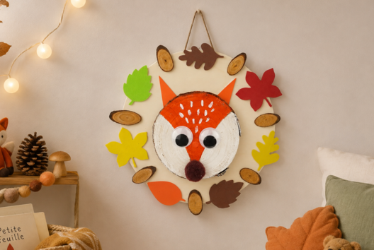 Actividad Otoñal Zorro Niño - Manualidades Otoño - 10doigts.fr - 2
