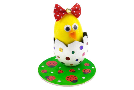 actividad de Pascua pollito - Actividades manuales DIY Pascua - 10doigts.fr - 2