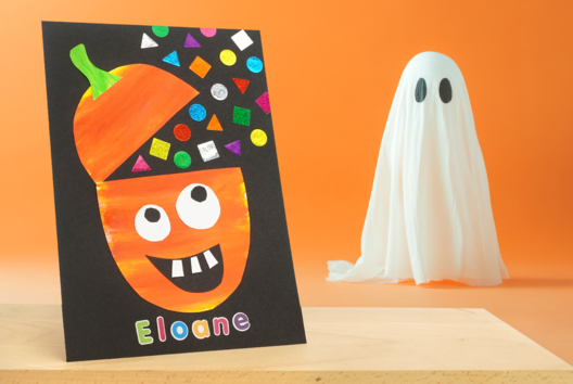Surprise Pumpkin Craft - 2 - Halloween Crafts - 10doigts.com - Halloween Crafts - 10doigts.fr - 2