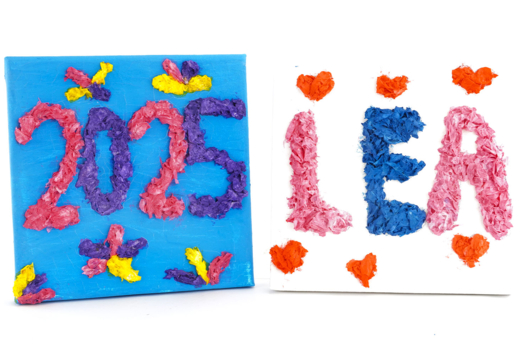Relief Painting with Paper Towel - 1 - Craft Activities Painting: Creations for All Ages and All Desires - 10doigts.com - Craft Activities Painting: Creations for All Ages and All Desires - 10doigts.fr