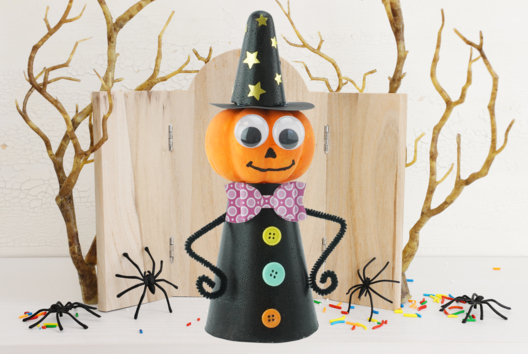 Pumpkin Witch - 2 - Halloween Crafts - 10doigts.com - Halloween Crafts - 10doigts.fr - 2