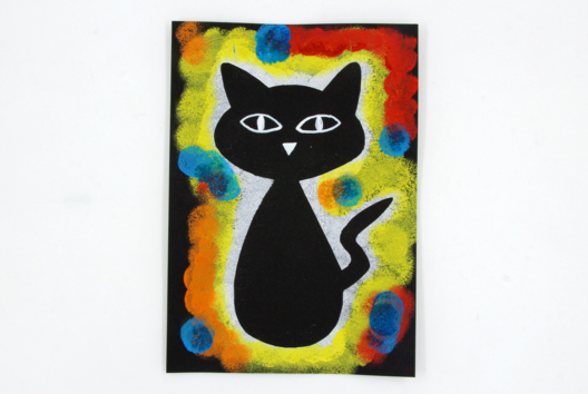 Halloween Craft Cat - Halloween Crafts - 10doigts.fr - 2