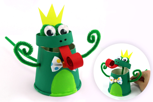 Actividad Manual Rana - Actividades manuales animales: nuestras ideas creativas para los niños - 10doigts.fr