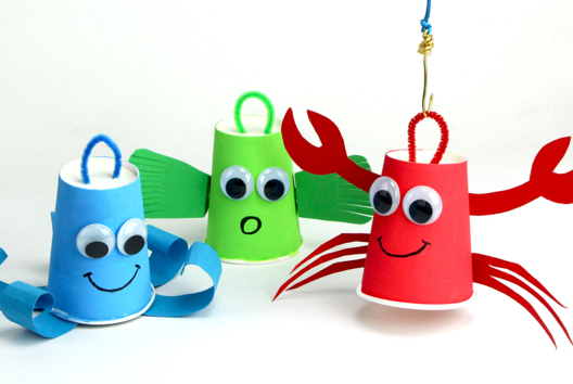 Actividad Manual Pesca a la línea - Actividades manuales bricolajes - 10doigts.fr