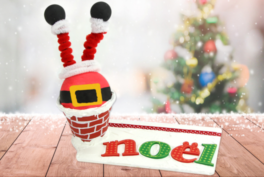 Father Christmas Stuck in the Chimney - 1 - Funny Characters Craft Activities: Inventing Faces and Stories - 10doigts.com - Funny Characters Craft Activities: Inventing Faces and Stories - 10doigts.fr