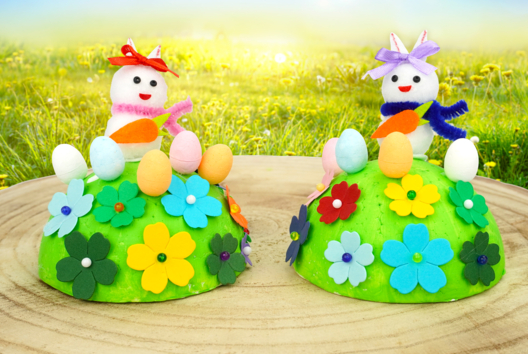 Easter Bunny Hiding His Eggs - 2 - DIY Easter Crafts - 10doigts.com - DIY Easter Crafts - 10doigts.fr - 2