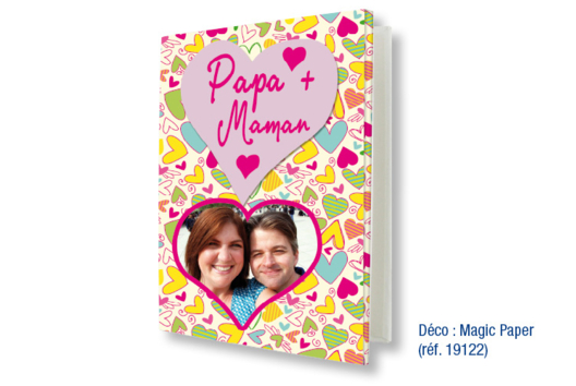 Photo Album "Mom and Dad" - 0 - DIY Home Decor Crafts - 10doigts.com - Handicrafts Home Decor DIY - 10doigts.fr