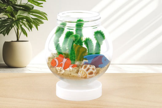 Miniature Aquarium - 3 - Animal Crafts: Our Creative Ideas for Children - 10doigts.com - Animal Crafts: Our Creative Ideas for Children - 10doigts.fr - 2