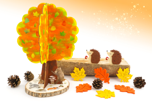Giant Autumn Tree - 1 - Autumn Crafts - 10doigts.com - Autumn Crafts - 10doigts.fr