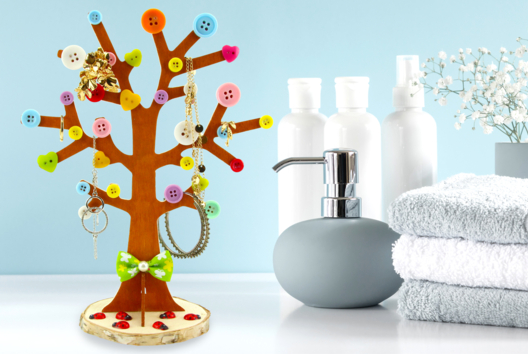 Jewelry Tree - 1 - Mother's Day Crafts - 10doigts.com - Mother's Day Crafts - 10doigts.fr