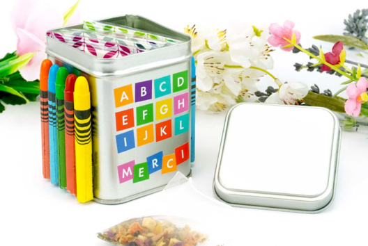 boite à thé cadeau - Manualidades y regalos para maestras, maestros,  niñeras... - 10doigts.fr