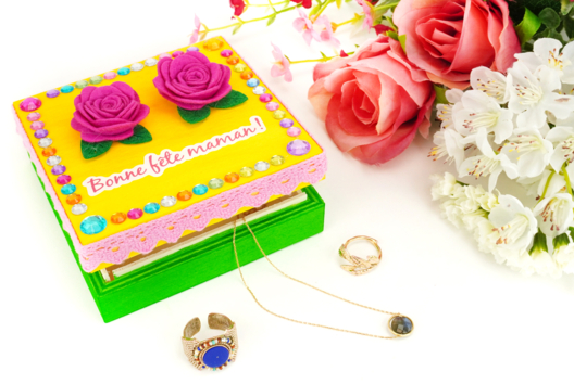 Jewelry Box - 2 - Mother's Day Crafts - 10doigts.com - Mother's Day Crafts - 10doigts.fr