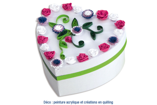 Heart Box in Quilling - 0 - Mother's Day Crafts - 10doigts.com - Mother's Day Crafts - 10doigts.fr