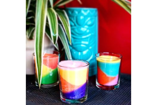 vela de ceras de colores - Actividades manuales para hacer sus velas y jabones - 10doigts.fr