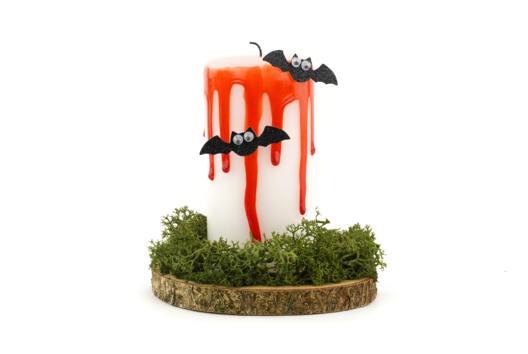 Halloween Candle - 2 - Halloween Crafts - 10doigts.com - Halloween Crafts - 10doigts.fr - 2