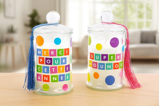 Personalized Scented Candle - 1 - Craft Activities for Teachers, ATSEM, AESH, Nannies... - 10doigts.com - Craft Activities for Teachers, ATSEM, AESH, Nannies... - 10doigts.fr