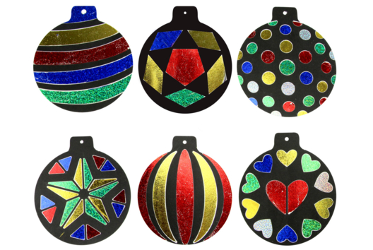 Christmas Bauble - 1 - Christmas Tree Ornement Crafts - 10doigts.com - Christmas Tree Ornement Crafts - 10doigts.fr - 2