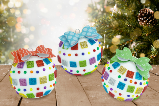 bola de navidad niño árbol DIY - Actividades manuales de Navidad - 10doigts.fr - 2