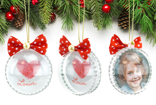 Fingerprint Christmas Ornament - 1 - Christmas Crafts - 10doigts.com - Christmas Crafts - 10doigts.fr