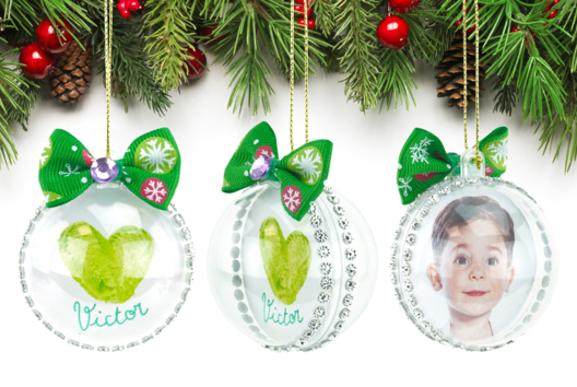 Fingerprint Christmas Ornament - 2 - Christmas Crafts - 10doigts.com - Christmas Crafts - 10doigts.fr - 2