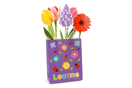 ramo de flores DIY primavera niños - Actividades manuales Primavera - 10doigts.fr - 2