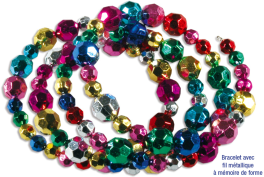 Chunky Faceted Bead Bracelets - 0 - Mother's Day Crafts - 10doigts.com - Mother's Day Crafts - 10doigts.fr