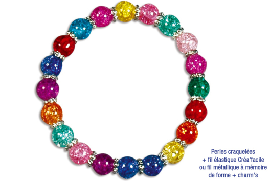 Cracked Bead Bracelets - 0 - Mother's Day Crafts - 10doigts.com - Mother's Day Crafts - 10doigts.fr