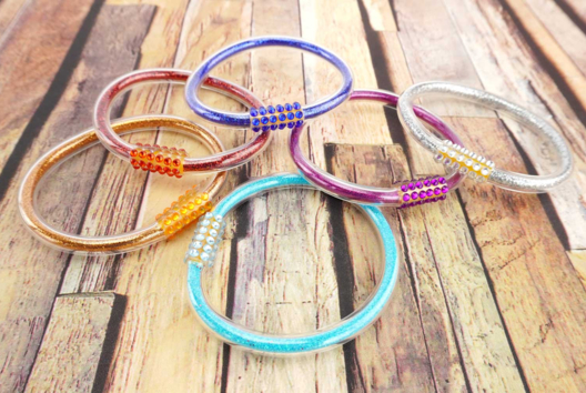 My Little Glitter Bracelets - 1 - Handicrafts for Creating Your Jewelry - 10doigts.com - Handicrafts for Creating Your Jewelry - 10doigts.fr