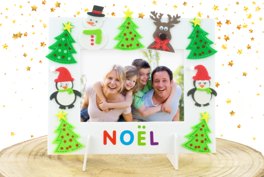 Christmas Frame with Characters - 1 - Christmas Craft Activities - 10doigts.com - Christmas Craft Activities - 10doigts.fr - 2