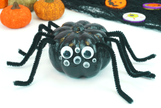 Manualidad infantil araña calabaza - Actividades manuales Halloween - 10doigts.fr - 2