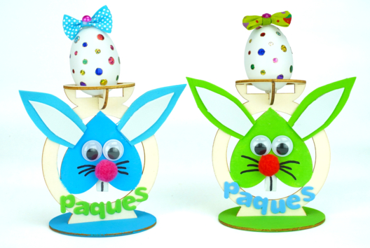 Rabbit-Shaped Egg Cup - 2 - DIY Easter Crafts - 10doigts.com - DIY Easter Crafts - 10doigts.fr - 2