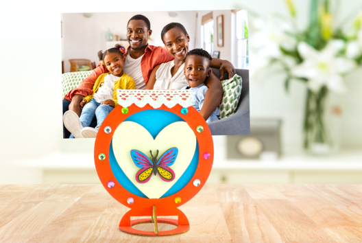 Heart Photo Holder for Mother's Day - 2 - Mother's Day Crafts - 10doigts.com - Mother's Day Crafts - 10doigts.fr - 2