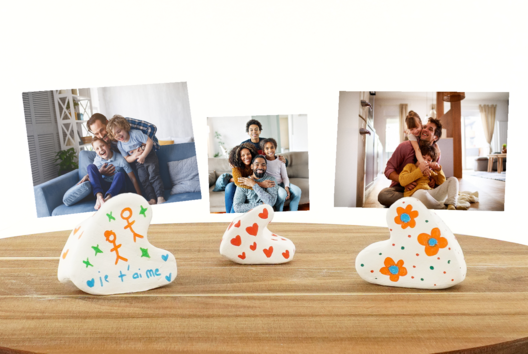 Manualidades Niño portafotos Pasta autodurciente - Actividades manuales de modelado - 10doigts.fr