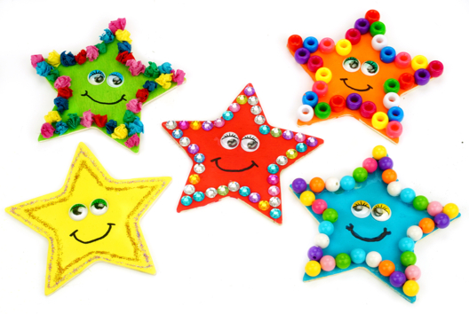 5 Ideas for Decorating a Wooden Starfish - 2 - Summer Crafts - 10doigts.com - Summer Crafts - 10doigts.fr - 2