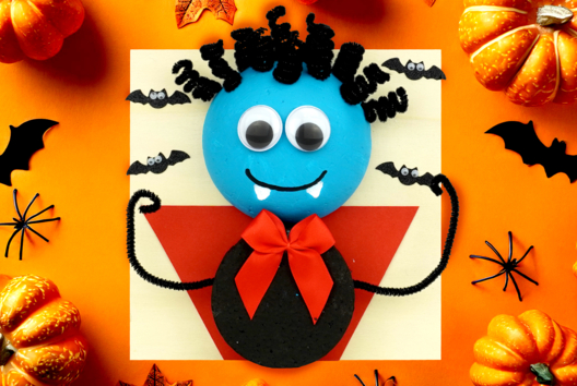 Manualidades de Halloween para Niños Vampiro Lienzo - Actividades manuales Halloween - 10doigts.fr - 2