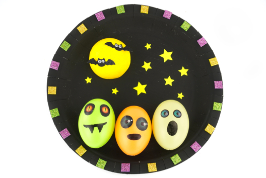 manualidades monstruo halloween niño cuadro - Actividades manuales Halloween - 10doigts.fr - 2