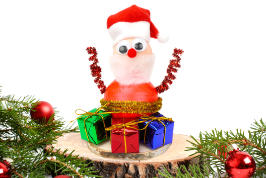 Manualidades Navidad Niño Papá Noel Regalos - Actividades manuales personajes de Navidad - 10doigts.fr - 2