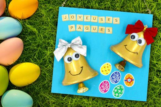 3D Easter Bells Display - 1 - DIY Easter Crafts - 10doigts.com - DIY Easter Crafts - 10doigts.fr