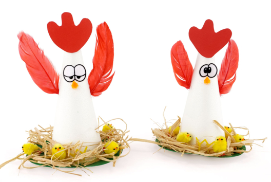 Easter Hen with Chicks - 3 - DIY Easter Crafts - 10doigts.com - DIY Easter Crafts - 10doigts.fr - 2