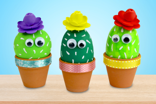 Cactus in a Terracotta Pot - 1 - Craft Activities Painting: Creations for All Ages and All Desires - 10doigts.com - Craft Activities Painting: Creations for All Ages and All Desires - 10doigts.fr