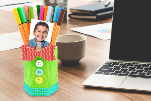 Shirt Pencil Holder - 2 - Father's Day Crafts - 10doigts.com - Father's Day Crafts - 10doigts.fr - 2