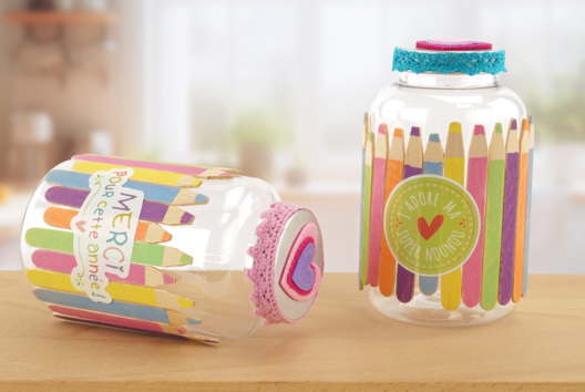 End of Year Gift: Candy Jar - 1 - Craft Activities for Teachers, ATSEM, AESH, Nannies... - 10doigts.com - Craft Activities for Teachers, ATSEM, AESH, Nannies... - 10doigts.fr
