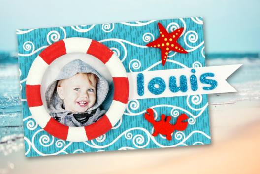 Sailor Frame with Name - 1 - Mother's Day Crafts - 10doigts.com - Mother's Day Crafts - 10doigts.fr