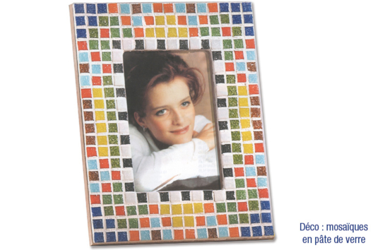 Mosaic Photo Frame - 0 - Mosaic Crafts - 10doigts.com - Mosaic Crafts - 10doigts.fr