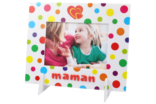 marco de fotos idea regalo Día de la Madre - Manualidades día de la madre - 10doigts.fr